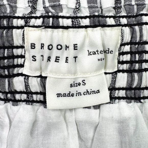 Broome Street x Kate Spade New York Striped Ruffle Mini Skirt - Size Small - Picture 5 of 5